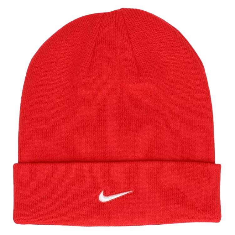 Nike Polyester Beanies Unisex Red 867309-657 OS