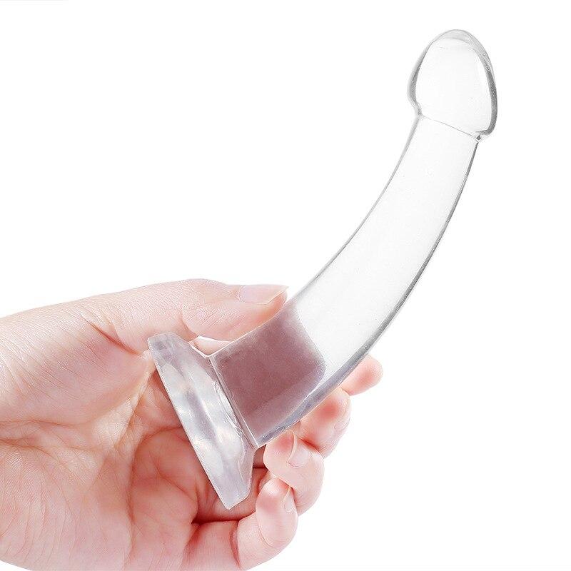 Sex Games Transparent Penis Lesbian Ultra Elastic Harness Belt Strap On Dildo for Women Couples Vagina Anal Sex