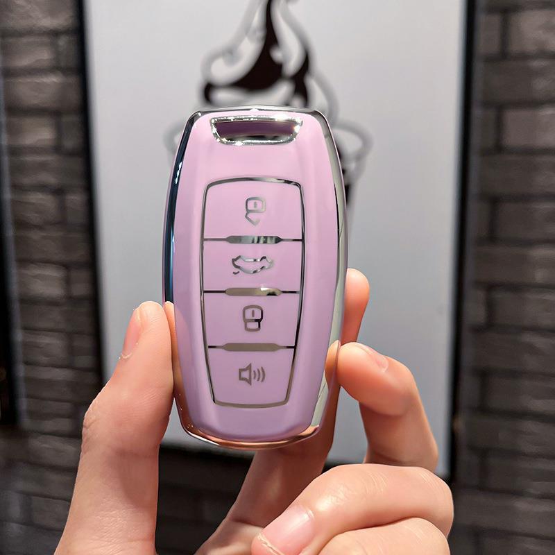 Compatible with Haval 21/22 H6S Yuepao/Zhipao/Chaopao Edition Sport Car Keyring Shell Key Case Cover for Men and Women.