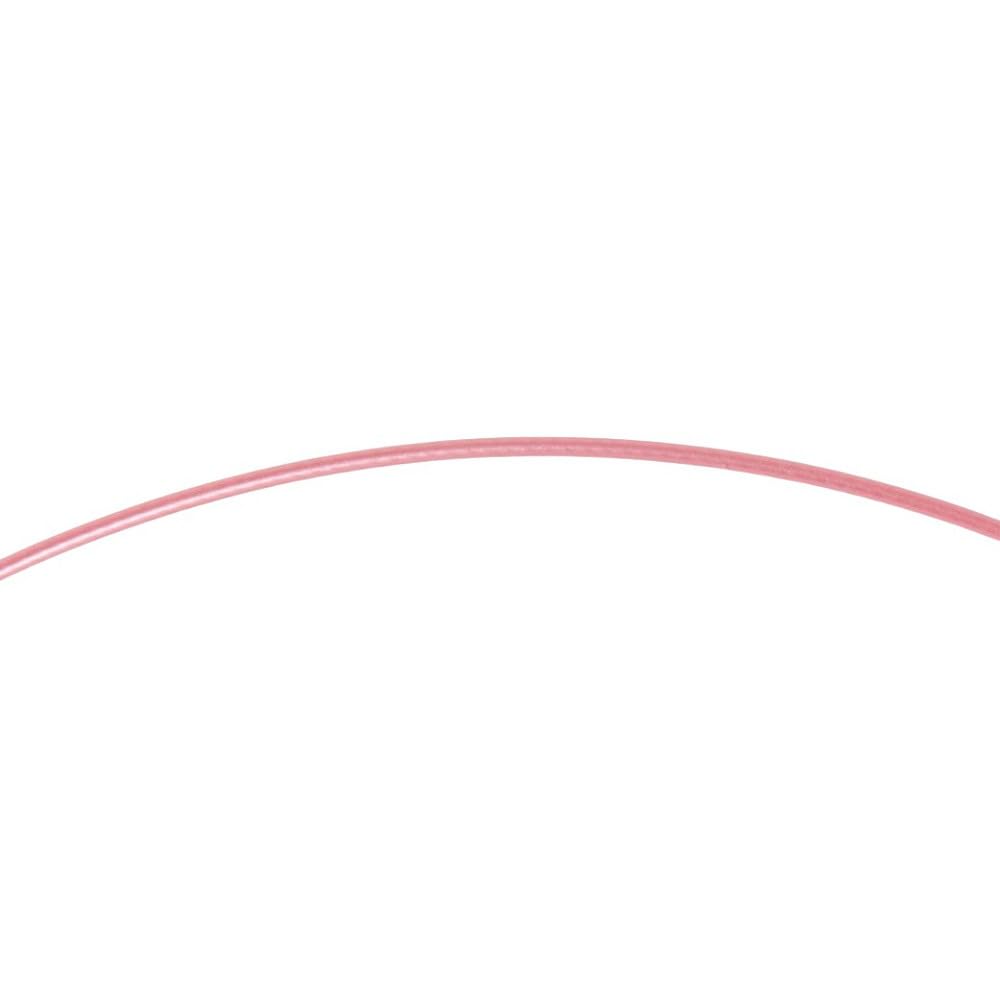 phiten RAKUWA Wire Necklace, EXTREME Pink, 43cm [Relieves stiff shoulders and neck] [Made with Phiten's advanced Metax technology]
