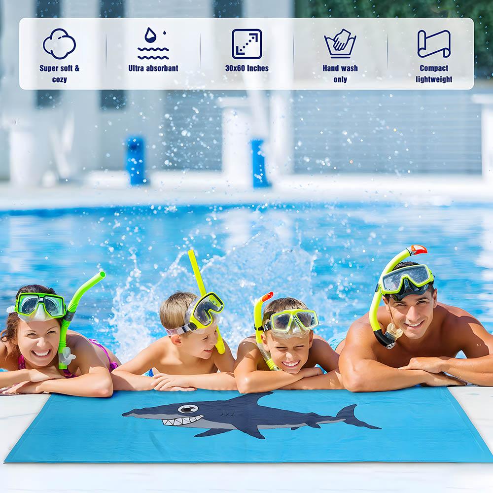 Swag Style Towel Beach Towel Oversized Super Absorbent Soft Swim Beachtowels For Men, Women