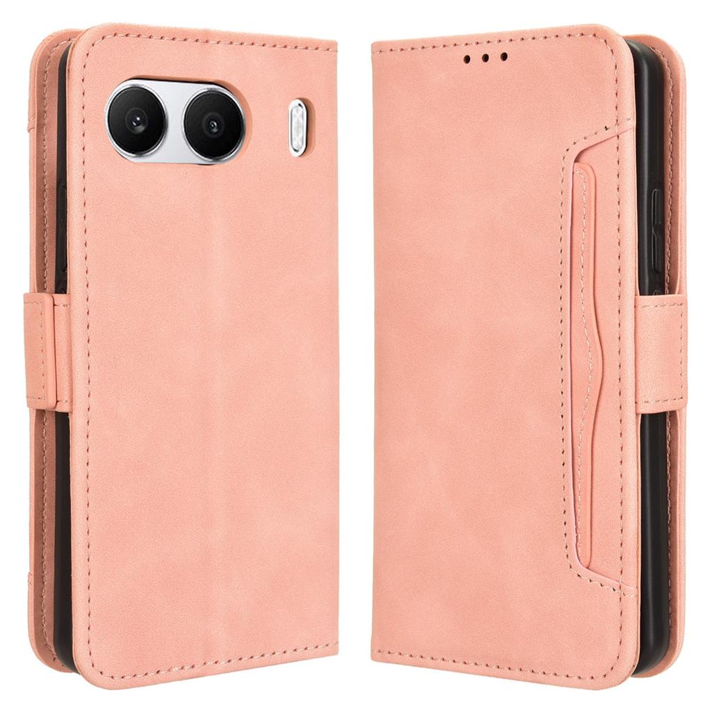 Für OnePlus Nord 4 Hülle PU Leder Handyhülle mit Geldbörse Mehrere Kartenfächer