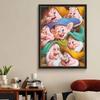 5D Diy Diamond Painting Cute Little Dwarfs Full Drill Rhinestones Mosaic Embroidery Handmade Products Home Decor Gift