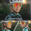 SCVCN Mountaineering Glasses Cycling Glasses Fashion Sunglasses for Men MTB Bike Bicycle Eyewear Sports UV400 Hunting Driving