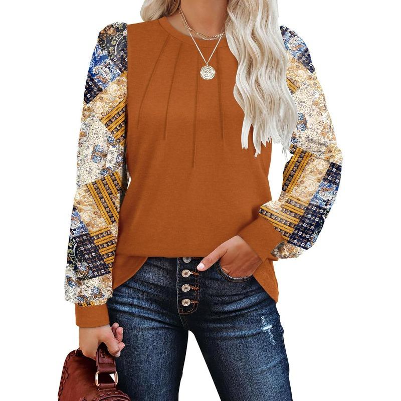 

Женская футболка больших размеров, осенняя, новая, трикотажная, с длинными рукавами и круглым вырезом, повседневная XXL