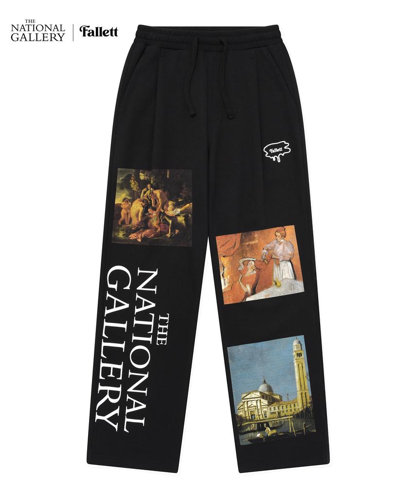 FALLETT [Palette X National Gallery] Archive Sweatpants Black
