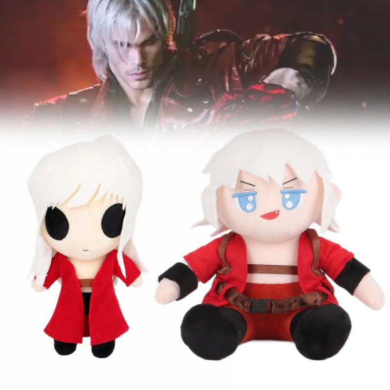 May Cry Devil Dante Plush Toy Stuffed Doll Anime Game Peripheral Decor Cartoon
