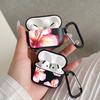 Case For Airpods Pro 2 Pro3 1 3 4 Pro2 Earphone Cases Cover Pink Hibiscus Flower