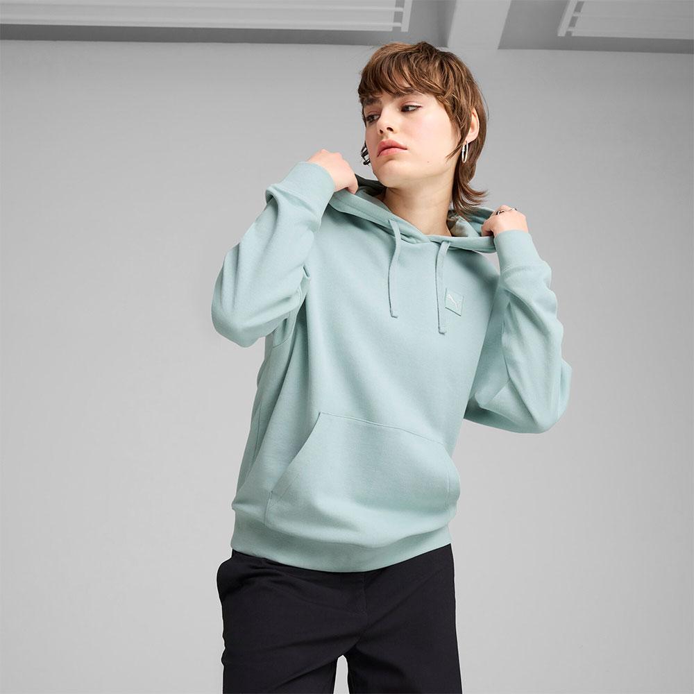 Puma ESS ELEVATED COMFORT HOODIE TR Hoodie 75% Cotton Green