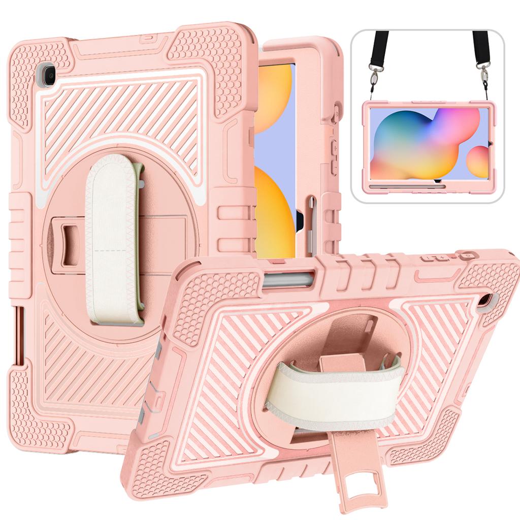 For Samsung Galaxy Tab A 8.0 SM-T290 T295 Case 360°Rotating Kickstand Shockproof Cover for Tab A 10.1 SM-T510 SM-T515