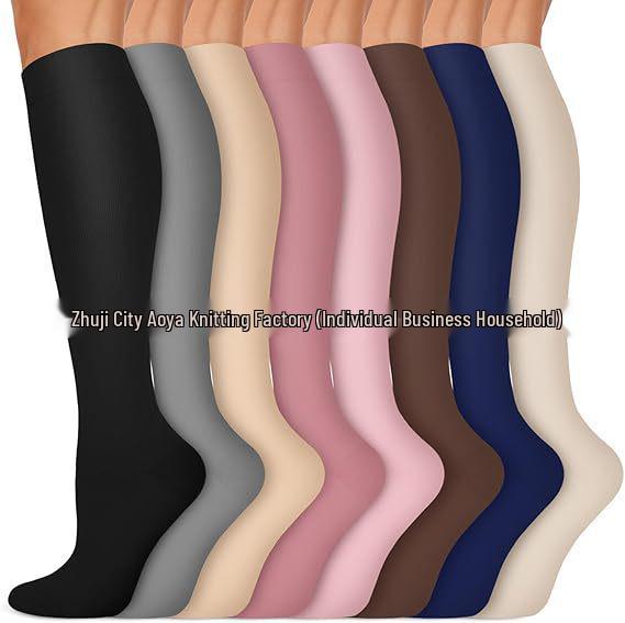 Cross-border Over-the-Knee Compression Yoga & Sport Socks Set