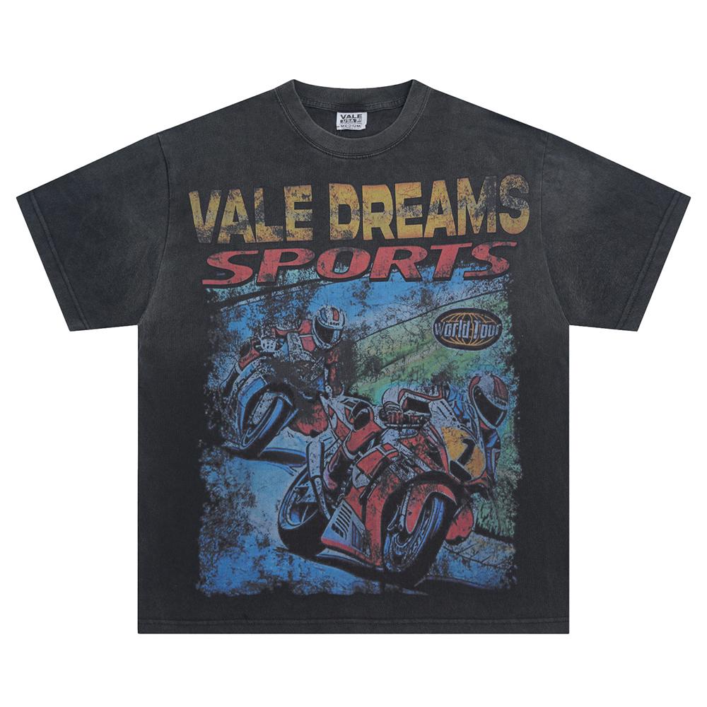 

V516 VVale Forever Valley Sport MOTOCROXXX TEE Summer Street Trendy T-shirt XL