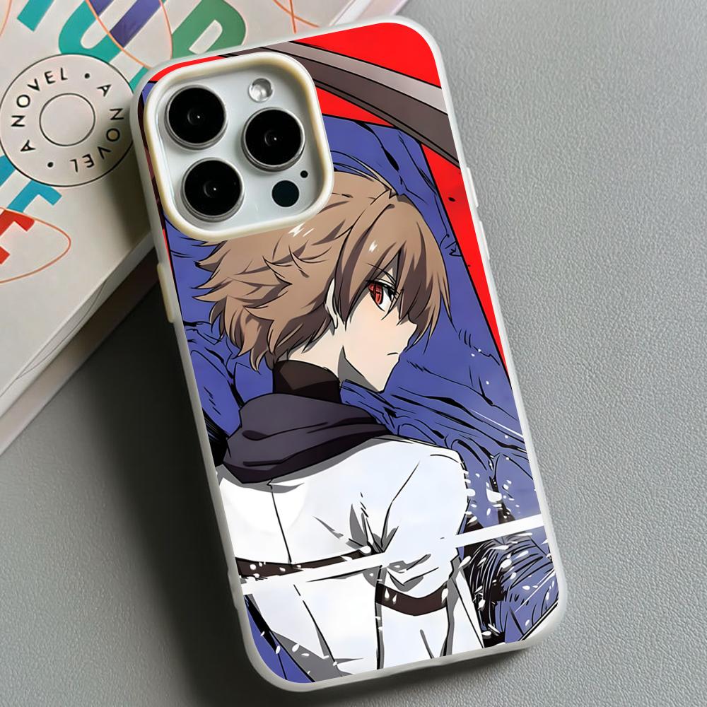 Akame Tatsumi Jelly Double layer White Mobile Phone Case for iPhone 17 16 15 14 13 12 11 Air Pro Max Plus Protective