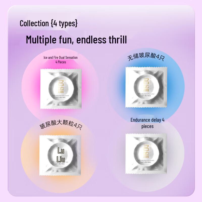 Mingliu Ultra-Thin Hyaluronic Acid Tight Fit Condoms