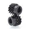 1M 13/15/20/26/30 Teeth Steel Helical Gear DIY Motor Staggered Gear 6-15mm