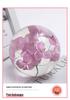 Dandelion Preserved Flower Night Light - Wooden Crystal Ball for Christmas & Birthday Gifts