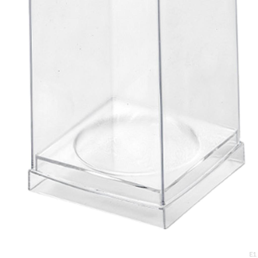 Průhledná vitrína na alkohol Prachotěsný úložný box na láhve Ochranný box k narozeninám