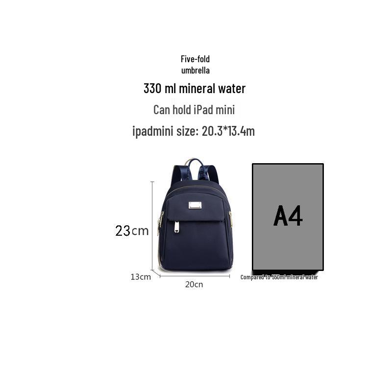 New Women's Lightweight Oxford Cloth Mini Fashion Backpack - Waterproof and Trendy