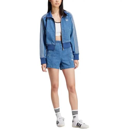 Adidas Adicolor ג'ינס Track Top אינדיגו ג'ינס JD2570 נשים