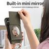 For iPhone 14 Pro Case Compatible with MagSafe Ultra Thin Card Holder PU Leather Coated TPU Cover