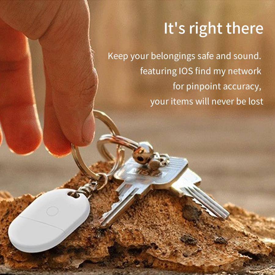 IOS Smart Tag GPS Tracker Bluetooth Global Locator Tracking Device Key Finder For iPhone Find My App Wallet Luggage Vehicles Pet