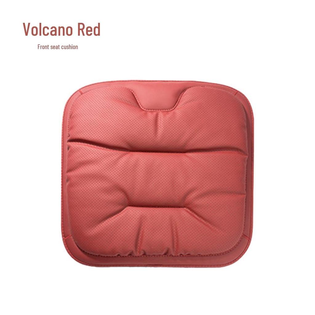 Universal Nappa Leather Car Seat Cushion for Mercedes-Benz/BMW - All Seasons, Single Piece Cover