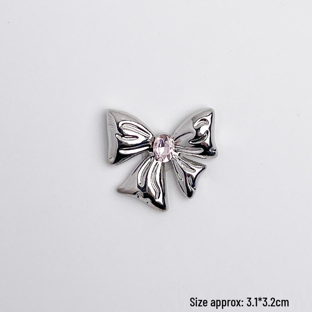 Decor Floare Sabot Aliaj Retro Stras - Catarame DIY High-End