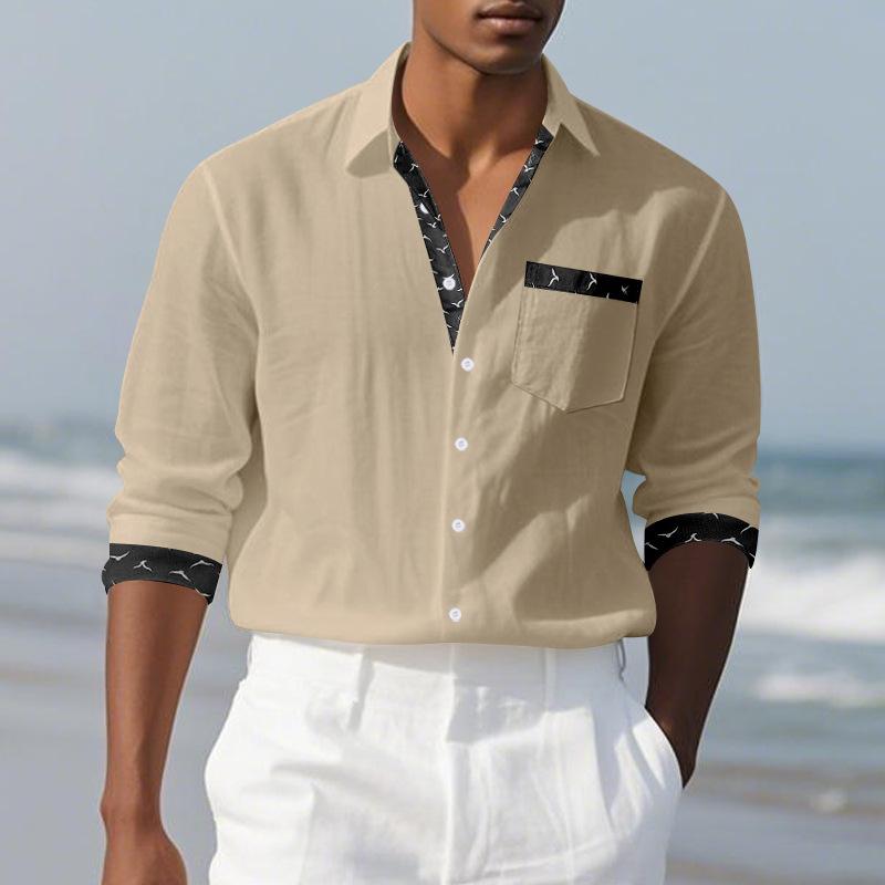 2026 New Autumn and Winter Loose Casual Lapel Long-sleeved Shirt M
