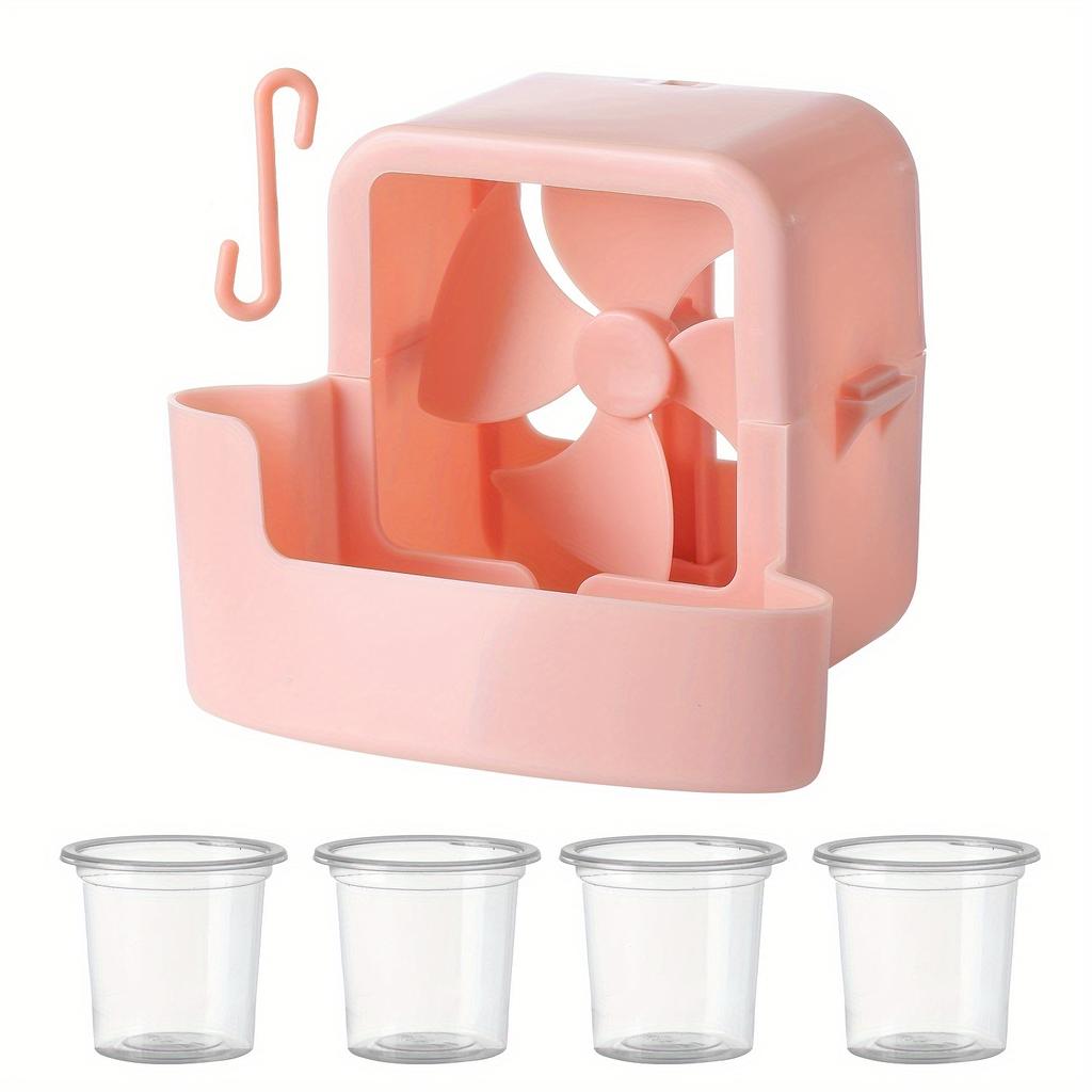 Portable Ice Head Cooling Kit for Fans 24H Electricity-Free Efficient Summer Cooler Accessory for Electric Floor Fan Models