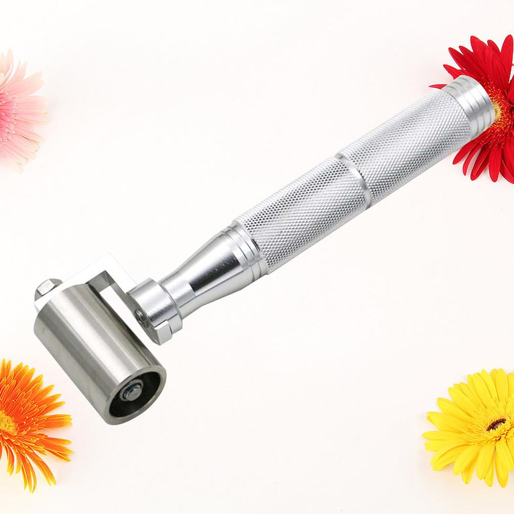 40Mm Professional Wallpaper Seam Tool Stainless Steel Roller Wheel for Bubble Free Application On Fabric Cloth and Foil Paper