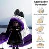 1pc Wednesday Wandinha in a Striped Uniform print blanket soft bedding sofa bedroom home decor Christmas gift q103