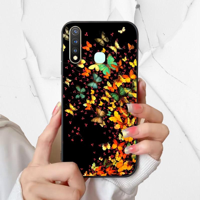 Case For Vivo Y19 Y 19 Cover Silicone Soft TPU Phone Case For Vivo Y19 1915 VIVOY19 Funda Capa Fashion Shockproof Shell Coque