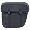 Sac de vélo double étanche vidaXL - Noir - 35L - Polyester 600D