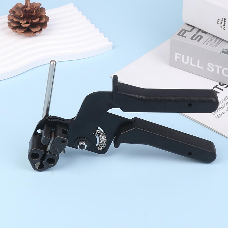 Edelstahl-Kabelbinderzange, Befestigungsband-Schneidwerkzeug, Schneider, Spannung, automatische Reißverschlusspistole, Verriegelung, Handwickelwerkzeug