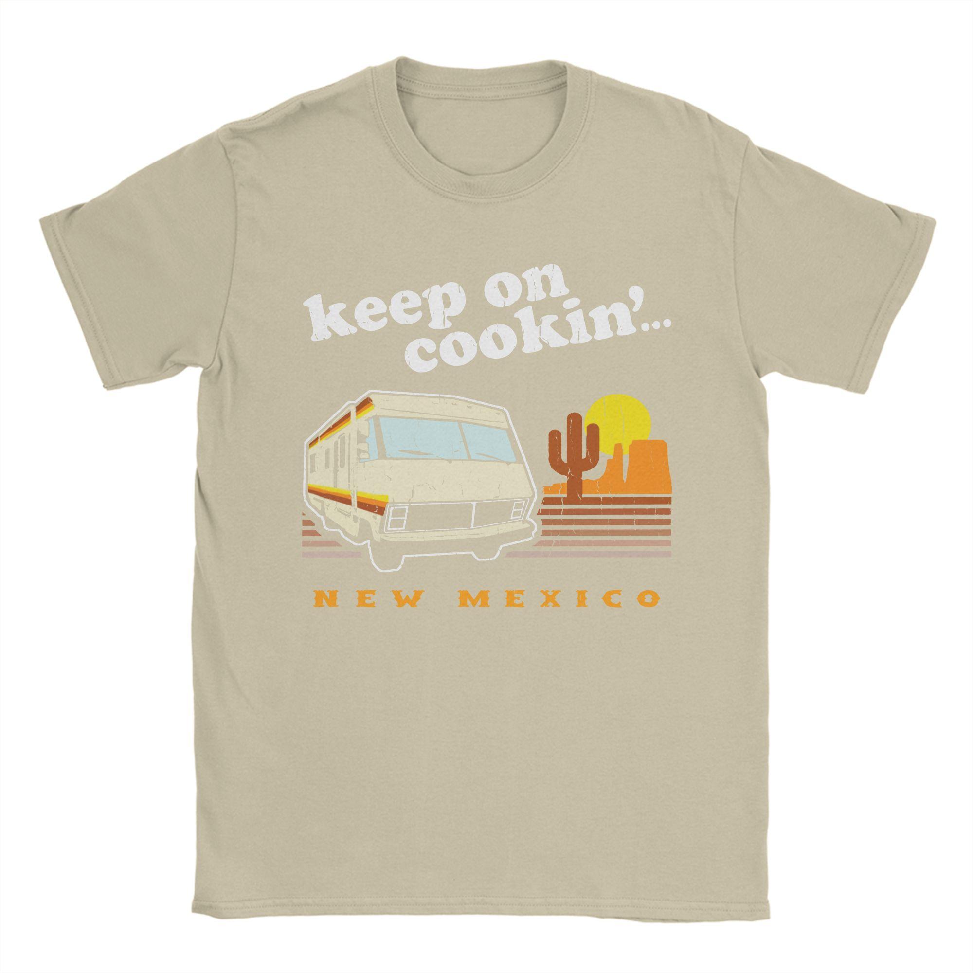 

Mexico Breaking Bad Men s T Shirt Walter White Hank Heisenberg Tv Show Fun Tees Short Sleeve Crew Neck T-Shirt Pure Cotton Tops L