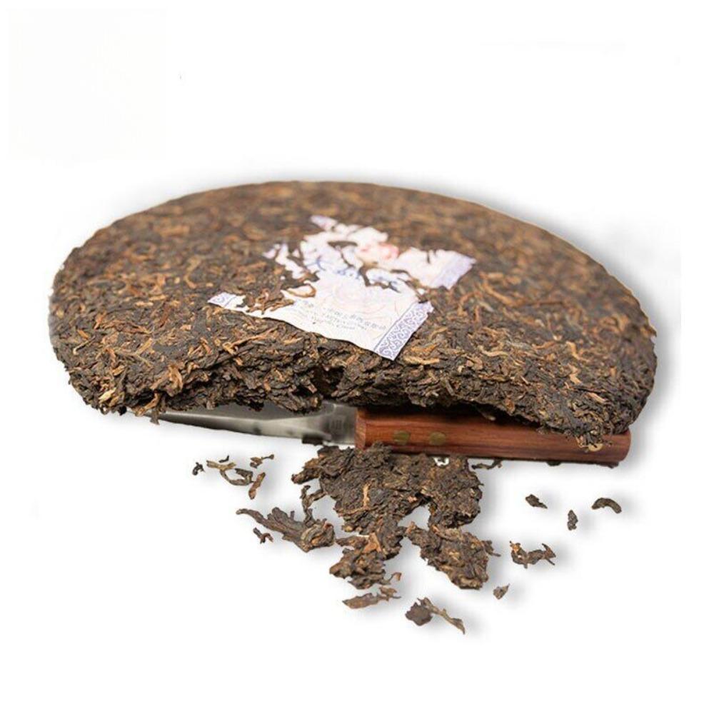 Classic Weizuiyan Ripe puer tea 2017 shu puer Top tea brand tea 357g