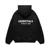 FOG ESSENTIALS Trendy Letter Print Hooded Sweatshirt for Men and Women