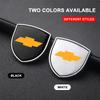1Pcs 3D Metal Auto Door Shield Emblem Car Body Badge Sticker Styling For Chevrolet Cruze Equinox Captiva Trax Malibu Tahoe Impala Sonic