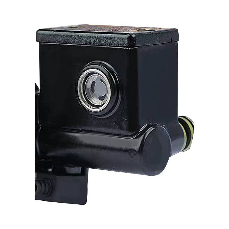 18mm Universal Motorcycle Motorbike Scooter Brake Master Cylinder Reservoir Sight Glass Lens with Seal Gasket