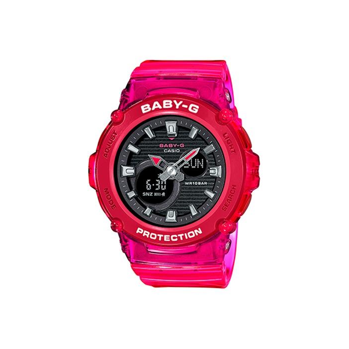 CASIO Women s BABY-G Black Watch BGA-270S-4APR BGA-270S-4APR Regular Watch Box