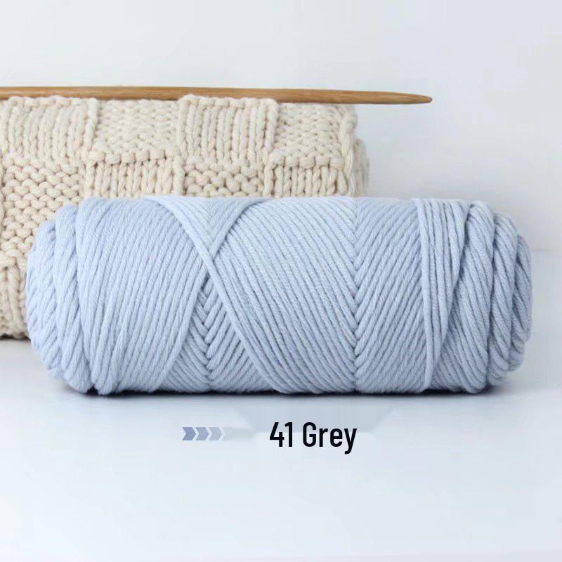 8-Strand Lover's Cotton Wool Yarn for Handmade Knitting: Soft DIY Scarf or Hat Acrylic Yarn