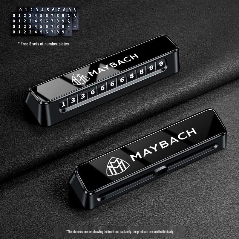 

Double Number Temporary Parking Permit for Mercedes-Maybach S-Class S480/S580 and GLS480