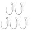 Luminously Live Shrimp Hook Freshwater Shrimp Walkers Heavy Duty Metal Barbed Fishhooks Fishing Accessories Easy To Use