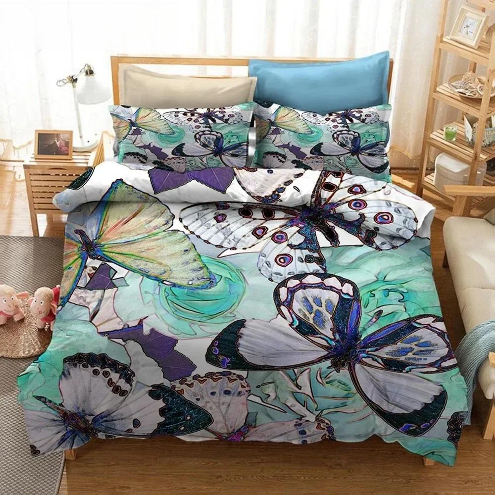 

Watercolour Style 3D Printed Bedding Set Duvet Covers Pillowcases Comforter Bedding Set Bedclothes Bed Linen 70x133cm 2pcs
