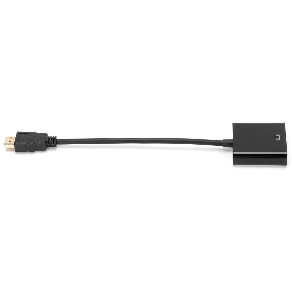 HighDefinition Multimedia Interface to VGA Adapter 1080P HD Portable ABS Converter