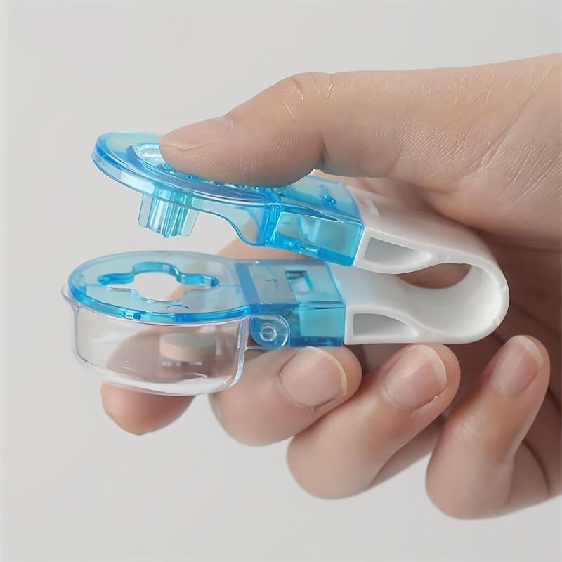 1pc Compact & Ergonomic Pill Popper With Storage - Safe, Easy-Open Blister Pack Aid, Travel-Ready Medicine Organizer