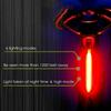 Waterproof LED Bike Tail Light Bicycle Rear Warning Lamp USB Rechargeable\