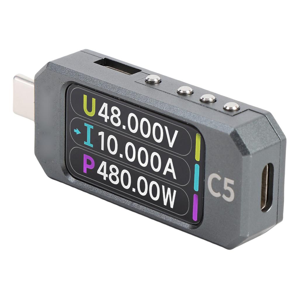 Type C Tester Voltage Current Meter 1.47 Inch Color Screen Voltmeter Ammeter Support USB PD3.1 EPR
