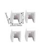 4Pcs Pneumatic Tool Wall Mount Holder 3D Printed Air Tool Hanger Bracket for Garage Workshop Tool Storage Organizer