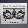 Cat Face Masquerade Rhinestone Stickers & DIY Jewelry Ring for Makeup
